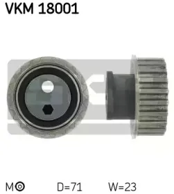 VKM 18001 SKF Натяжной ролик, ремень ГРМ